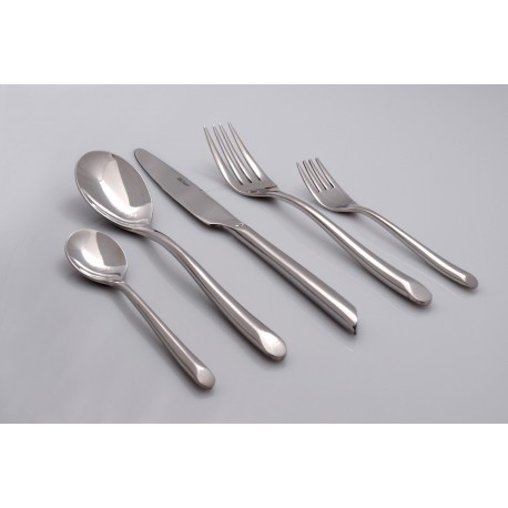 סכום נירוסטה ל 6 סועדים דגם עדי ללא אריה מכסף ניר עם