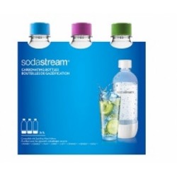 3 בקבוקים לבנים למכשיר סודהסטרים