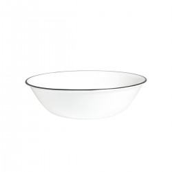 קערה סלט פס כחול/אדום/שחור קורל קורנינג