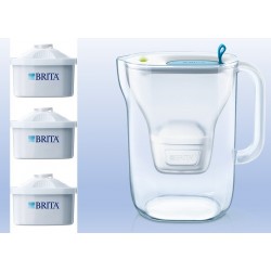 קנקן מטהר מים בריטה מרלה כולל 3 פילטרים