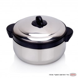 בקבוק חליטה 550 מ"ל זכוכית משולב נירוסטה