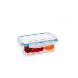 מיכל אחסון זכוכית מלבן 570 קלוק